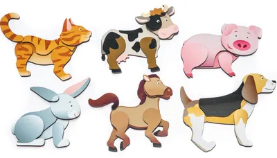 Imagen del producto de Eduplay: Juguete magnético de animales de granja, puzzle educativo para niños