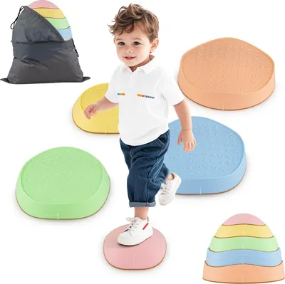 Produktbild von Rutschfeste Balancesteine für Kinder, Tragkraft 80 kg
