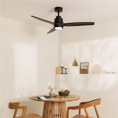 Produktbild von WIND STYLANCE NATURAL WOOD - Leiser Deckenventilator 40W 100% Holz verschiedene Größen