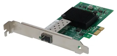 Imagen del producto de Tarjeta de red PCIe de fibra óptica Gigabit LevelOne, modelo GNC-0110, con 1 puerto SFP