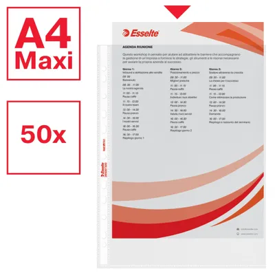 Obrázok produktu pre Esselte Standard, A4, 220 mm, 300 mm, 50 kusov