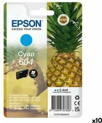 Immagine prodotto di Epson 604 Cyan 130 sider Blæk C13T10G24010