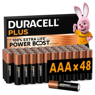 Duracell AA Alkaline Batterien 1,5 V mit Powerboost Technologie, langanhaltende Leistung und bis zu 
