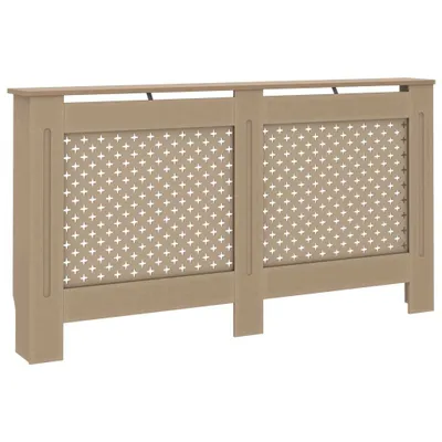 Zdjęcie produktu dla vidaXL Panele grzejnikowe 152 x 19 x 81 cm MDF