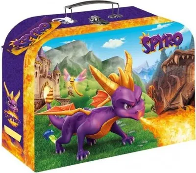 Obrázok produktu pre Teddies Kufrík Spyro 35x23x10cm