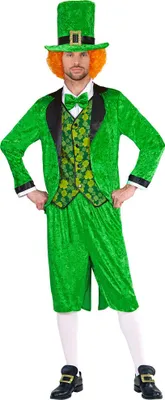 Produktbild von St. Pat Leprechaun Kobold Herrenkostüm
