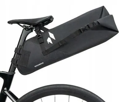 Imagen del producto de Bolsa para sillín Rockbros de bikepacking, impermeable, con capacidad de 3 litros
