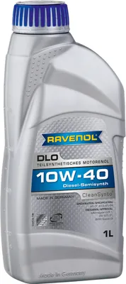 Produktbild von Ravenol DLO SAE 10W 40 Leichtlauf Motorenöl für Diesel Motoren 1L