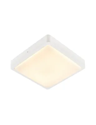 Produktbild von SLV 1003449 AINOS SQUARE Outdoor LED Leuchte weiss CCT switch 3000/4000K IP65