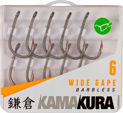 Produktbild von Korda Angelhaken Kamakura (Wide Gape Barbless)