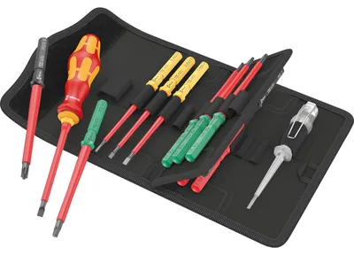 Produktbild von Wera 05006607001, 200 mm, 120 mm, 80 mm, 676 g, 16 Stück(e), Tschechische Republik
