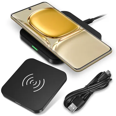Produktbild von QI Wireless Schnell Ladegerät für Huawei P50 Pro Plus Kabellos Laden Ladestation