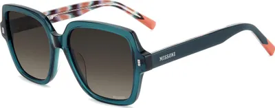 Produktbild von Missoni MIS 0281/G/S Teal 54/17/140 Damen Sonnenbrillen