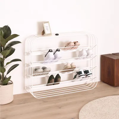 Produktbild von MyWIRE Schuhregal "ALVIER" - weiß