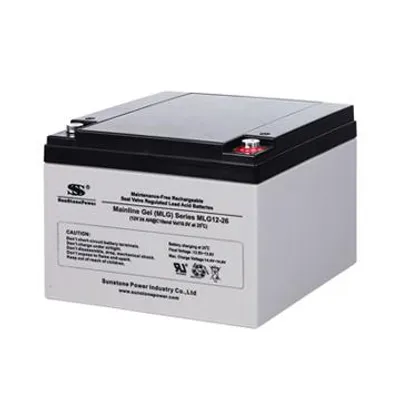 Produktbild von Sunstone 12V 26Ah wiederaufladbare AGM Pufferbatterie Energiespeicher M5 für USV PV Anlage