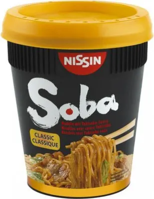 A cup of instant noodles.
