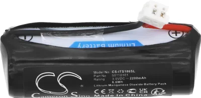 Immagine prodotto di TECHTEK Batteria compatibile con [Ista Sensonic] 18186 sostituisce 50110101, per 709071813