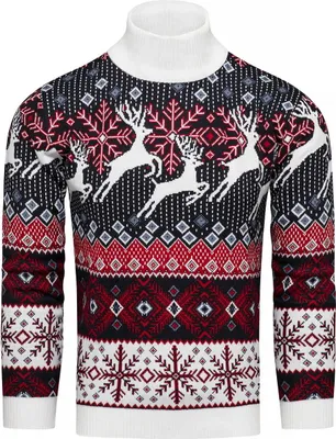 Produktbild von Recea Rollkragenpullover für Männer Paraoner rot L
