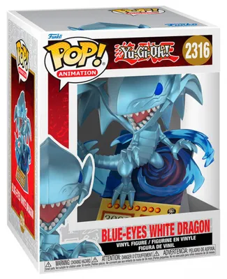 Produktbild von Funko Pop! Premium Animation: Yu-Gi-Oh! - Blue-Eyes White Dragon (Card) #2316