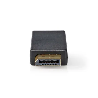 Produktbild von Nedis Displayport-Adapter - DisplayPort Stecker - HDMI Ausgang - 4K@30Hz - Vergoldet - Gerade - Rund - ABS - Kunststoff - Anthrazit - Box