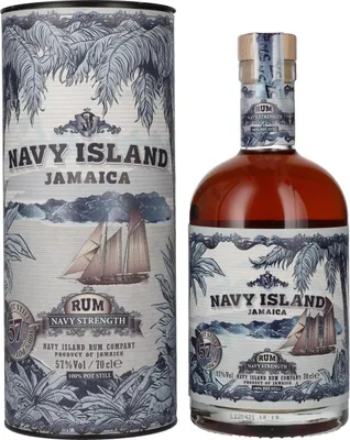Produktbild von Navy Island Navy Strength + Box 700ml 57% Vol.