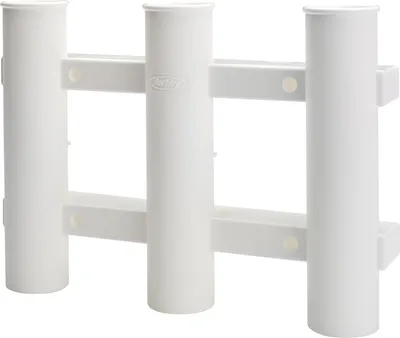 Produktbild von Berkley Tube Rod Rack weiß - Bootsrutenhalter für 3 Ruten