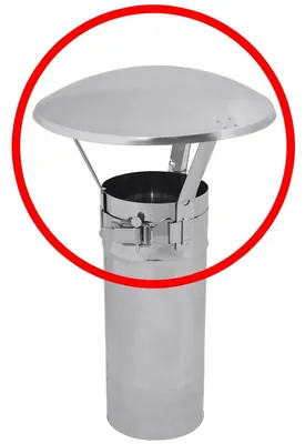 Imagen del producto de Elzusha - Protector para chimenea de 100-130 mm