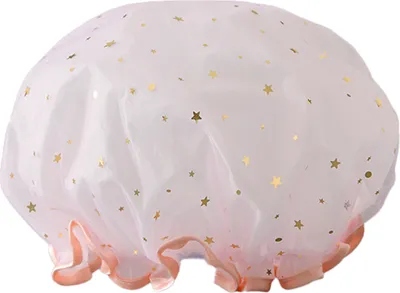 Produktbild von Duschkappe schöne zarte weiche lange Haarbadkappe für Mädchen-2