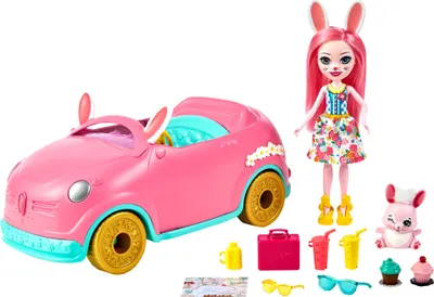 Obrázek produktu pro Enchantimals Zajíčkové auto HCF85
