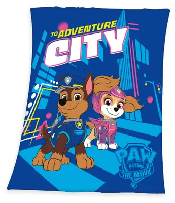 Produktbild von Paw Patrol Microfaser Flauschdecke 130 x 170 cm