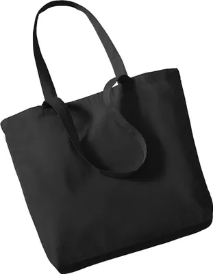 Produktbild von Westford Mill Organic Einkaufstasche aus Baumwolle, 16 Liter BC1221 (Einheitsgröße) (Schwarz)