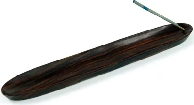 Produktbild von Räucherstäbchenhalter aus Indonesien - Dunkel, Braun, Holz, 1,5*30*5 cm, Räucherstäbchen Halter