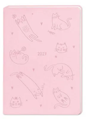 Produktbild von Terminplaner Lederlook 2027 Rosa