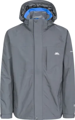 Obrázek produktu pro Trespass pánská bunda Edwards II s kapucí, nepromokavá TP4118 (L) (Carbon grey)