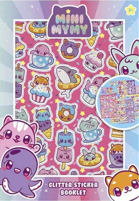 Productafbeelding van Mini MyMy Glitter Stickerboekje A5