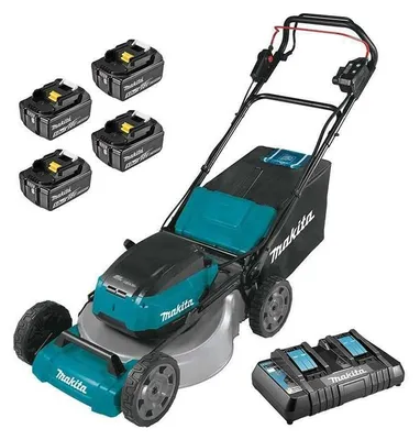Image de Tondeuse auto-tractée MAKITA DLM532PT4 36V (2x18V) Li-Ion (4x5,0Ah)