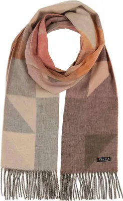 Produktbild von FRAAS Schal aus Cashmink mit geometrischem Dreieck-Design, 44 x 200 cm