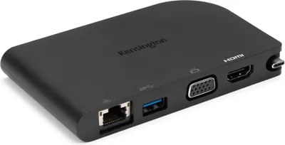 Obrázok produktu pre Kensington k33969ww, Kábel, USB 3.2 Gen 1 (3.1 Gen 1) Type-C, USB Typ-C, 100,1000,10 Mbit/s, Čierna, 5 Gbit/s