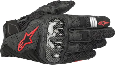 Immagine prodotto di Guanti Alpinestars SMX-1 Air V2 Nero/Rosso Fluorescente L Rukavice