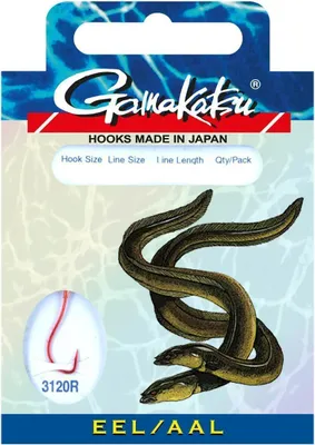 Image de Gamakatsu Livret Anguille 3120R Gr.4 - 0,30mm 70cm