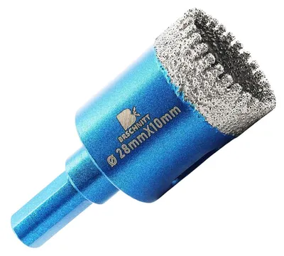 Obrázek produktu pro Diamantový vrták 28 mm pro vrtání do dlaždic, keramiky, žuly a mramoru