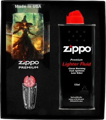 Produktbild von ZIPPO Feuerzeug-Set WITCH DESIGN Geschenk No1