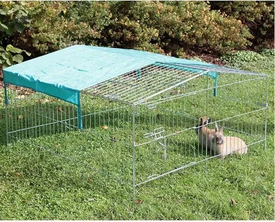 Imagen del producto de Jaula para pájaros Silecomplaza con protección solar