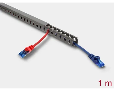 Produktbild von DeLOCK 22026, Kabelkanal, Universal, Polyvinylchlorid (PVC), Grau