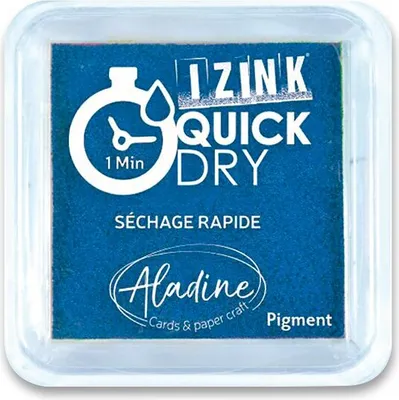 Immagine prodotto di Tampone per timbri Aladine Izink Quick Dry blu