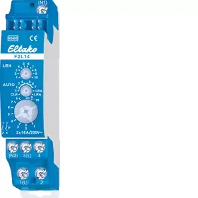 Immagine prodotto di ELTAKO Attuatore bus RS485 a 2 stadi F2L14 relè di ventilazione 1+1S 30014067