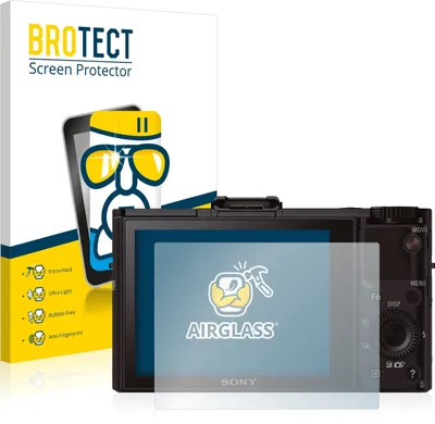 Produktbild von BROTECT Schutzglas für Sony Cyber-Shot DSC-RX100 II Schutzfolie Panzer Folie Glas Display Schutz klar