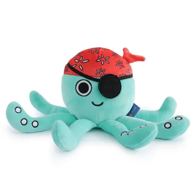 Produktbild von Milk&Moo Sailor Octopus Plüschtier, Niedliches Super-Kuscheltier, Perfekt zum Spielen und Kuscheln, 100% Polyester, 10,6 Zoll