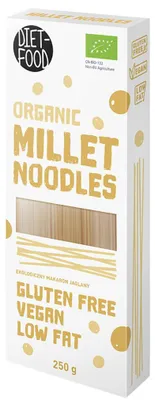 MAKARON (JAGLANY) NOODLE BIO 250 g - DIET-FOOD