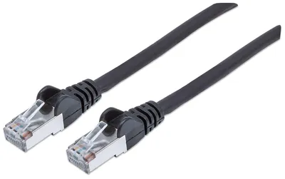 Image de Intellinet 318761 Intellinet Câble patch Cat6A CU S/FTP LSOH 1.00m noir